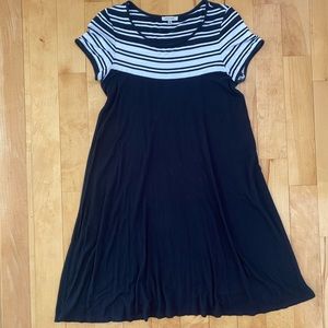 Max Studio Black Flowy Dress